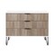 Manhattan Comfort DUMBO Dresser in White and Grey DR001-WG - alternate 4